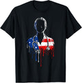 Nurse RN LPN Nursing American Flag USA Drip Graffiti Lover Unisex , , , Long Sleeve Tee