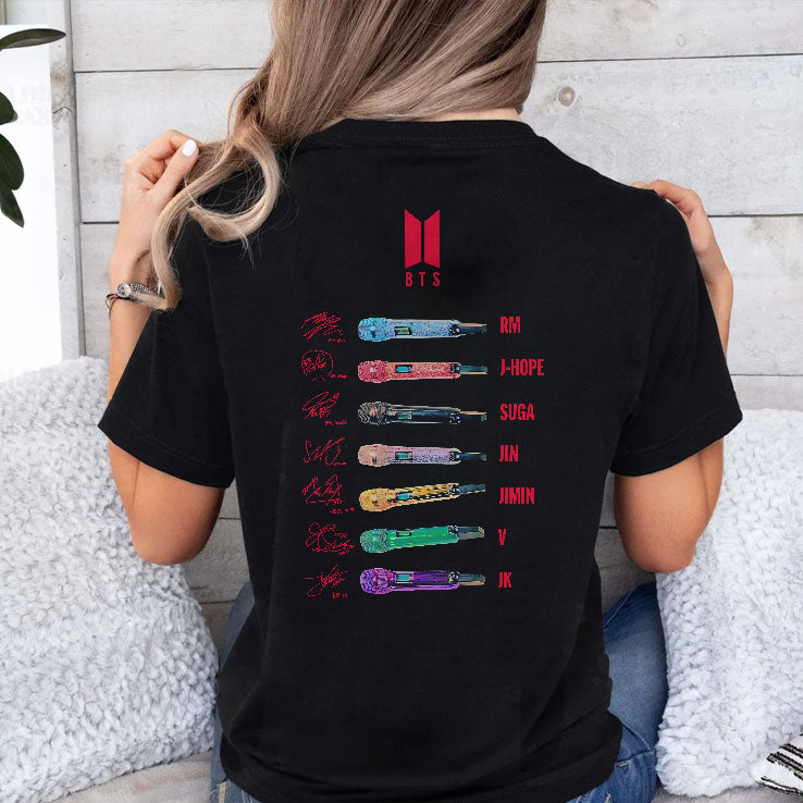 BTS Come Back World Tour T Shirt