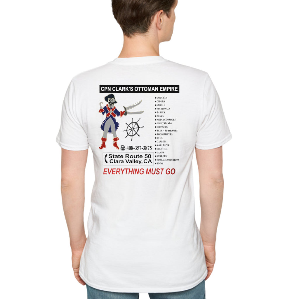 [Front+Back] Cap’n Clark’s Ottoman Empire Shirt