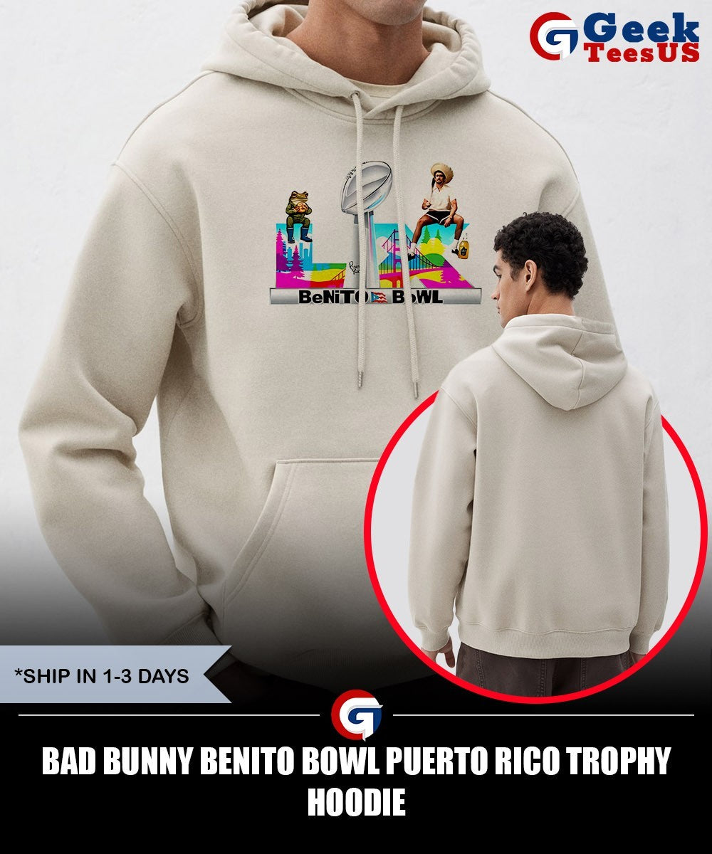 Bad Bunny BeNiTO BoWL Puerto Rico trophy shirt Unisex , , , Long Sleeve Tee