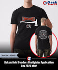 Bakersfield Condors Firefighter Application Day 2025 shirt Unisex , , , Long Sleeve Tee