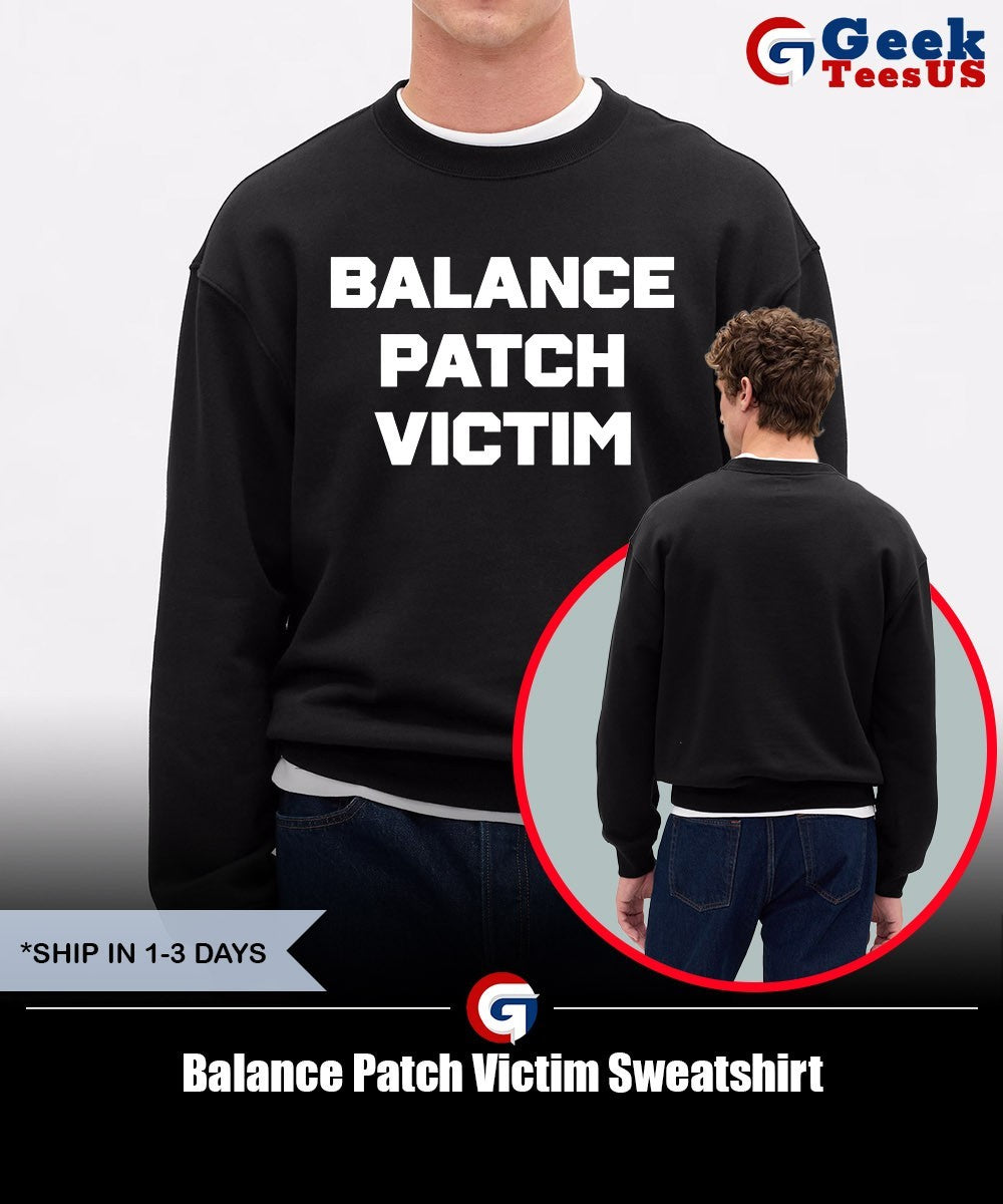 Balance Patch Victim shirt Unisex , , , Long Sleeve Tee