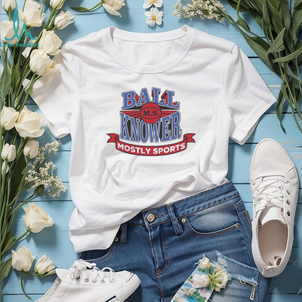 Ball Knower Mostly Sports Vintage Graphic T Shirt