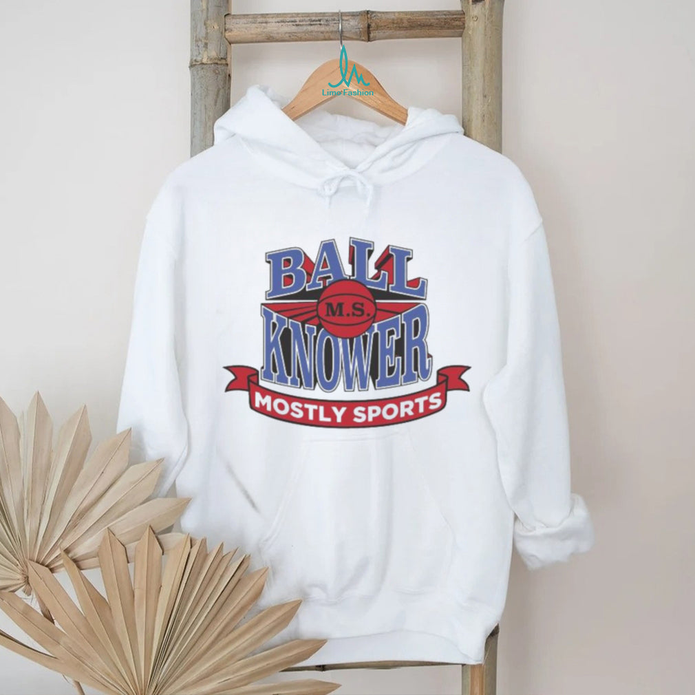 Ball Knower Mostly Sports Vintage Graphic T Shirt