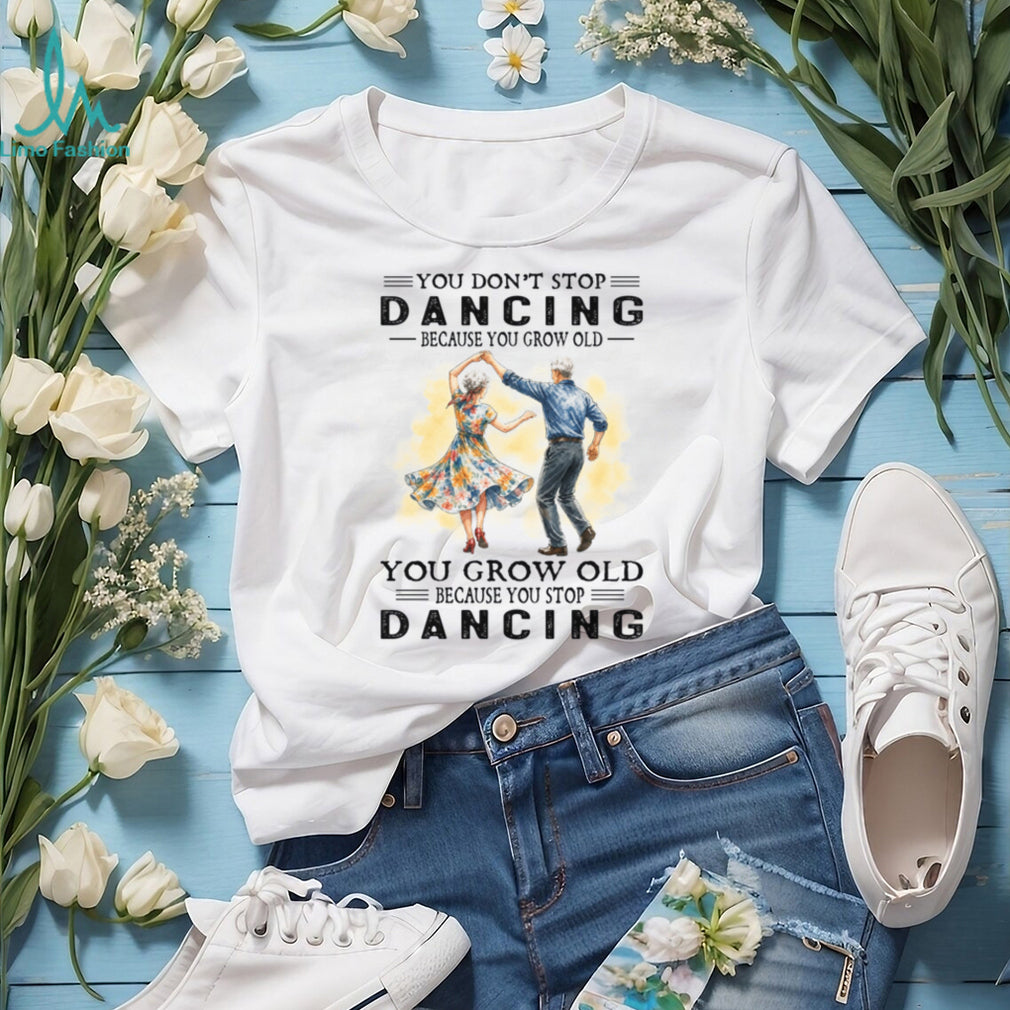 Ballroom Dancing Senior Couple Old Age Hobby Graphic Shirt