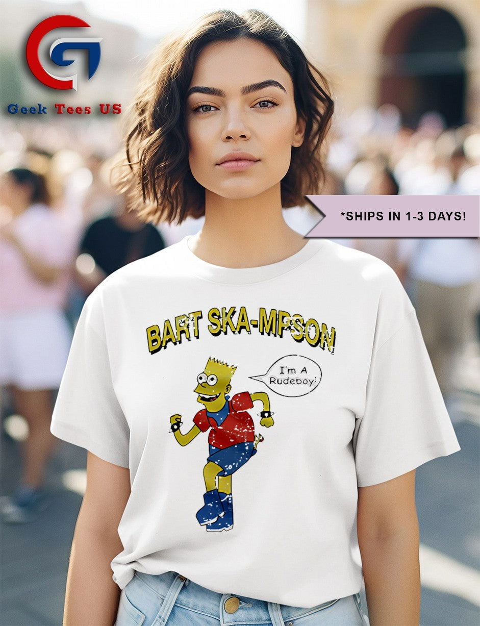 Bart Ska-Mpson I’m A Rudeboy shirt Unisex , , , Long Sleeve Tee