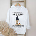 Basketball Coach Old Man In His Sixties Vintage Sports Team Training Men Shirt