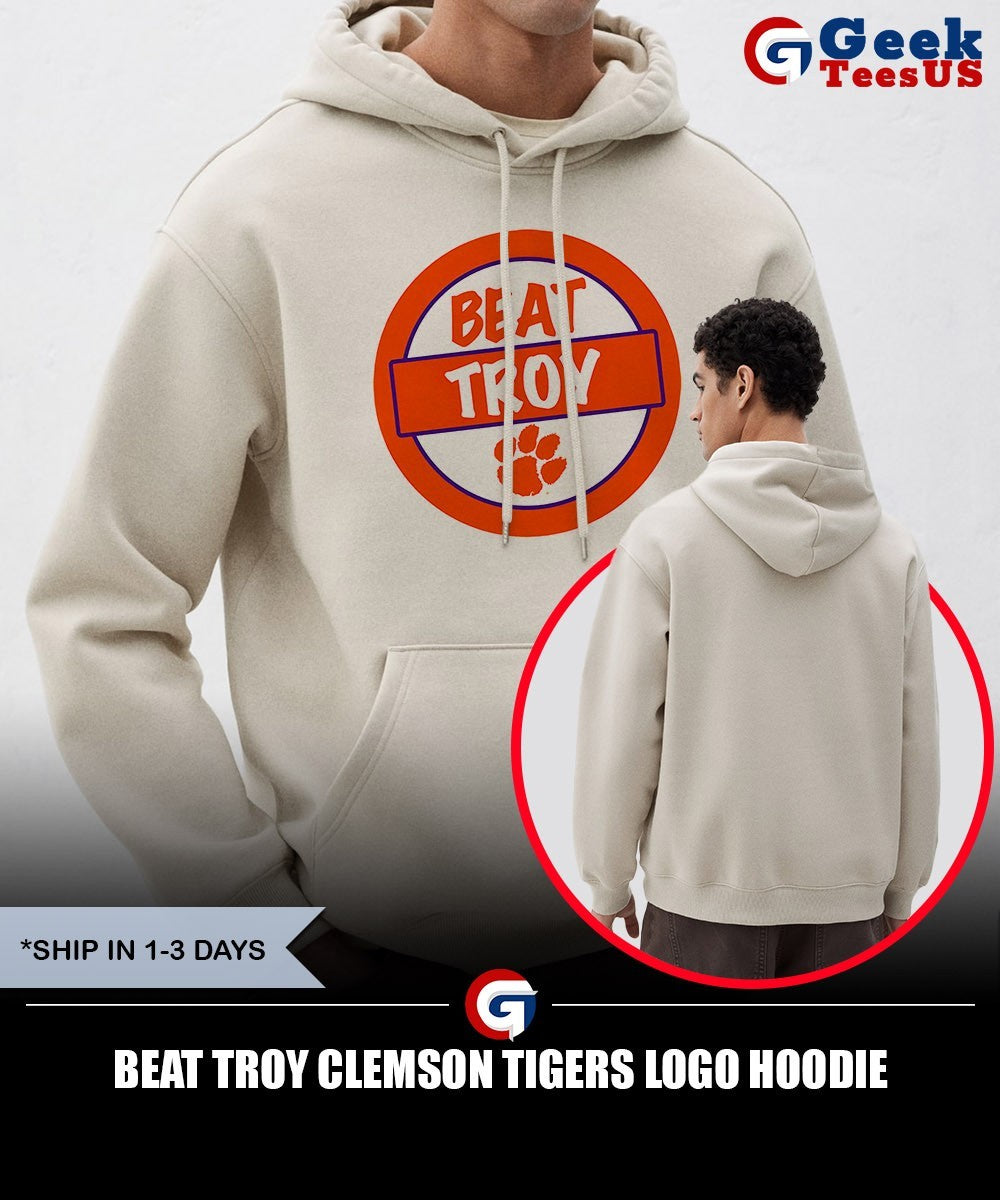 Beat Troy Clemson Tigers logo shirt Unisex , , , Long Sleeve Tee
