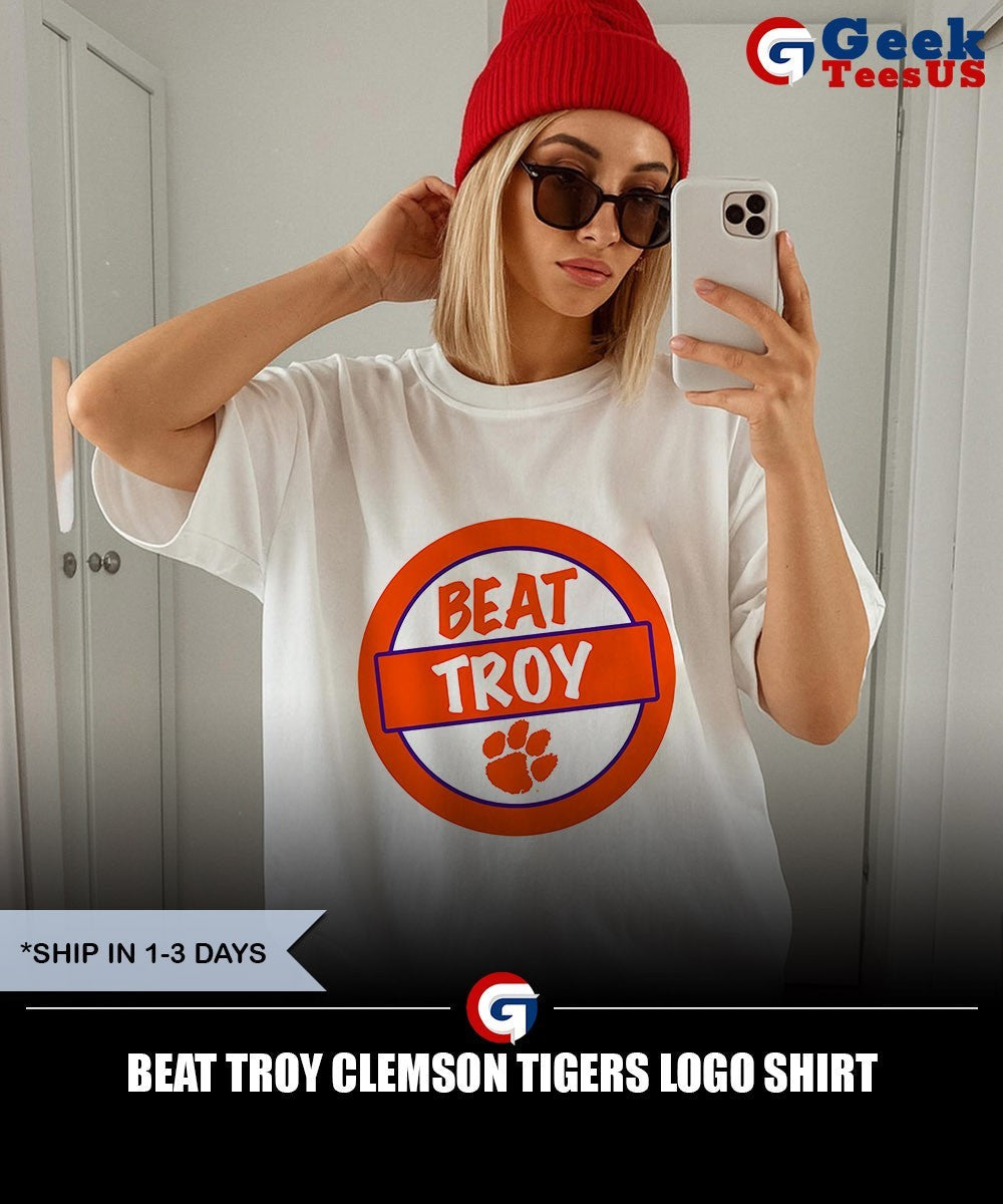 Beat Troy Clemson Tigers logo shirt Unisex , , , Long Sleeve Tee