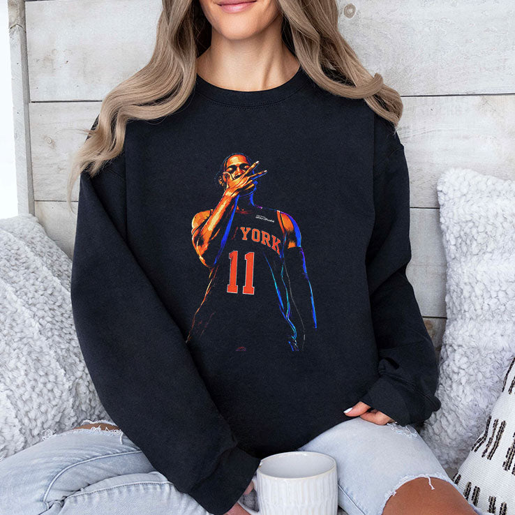 Ben Stiller Wearing Jalen Brunson 2026 Finals T Shirt