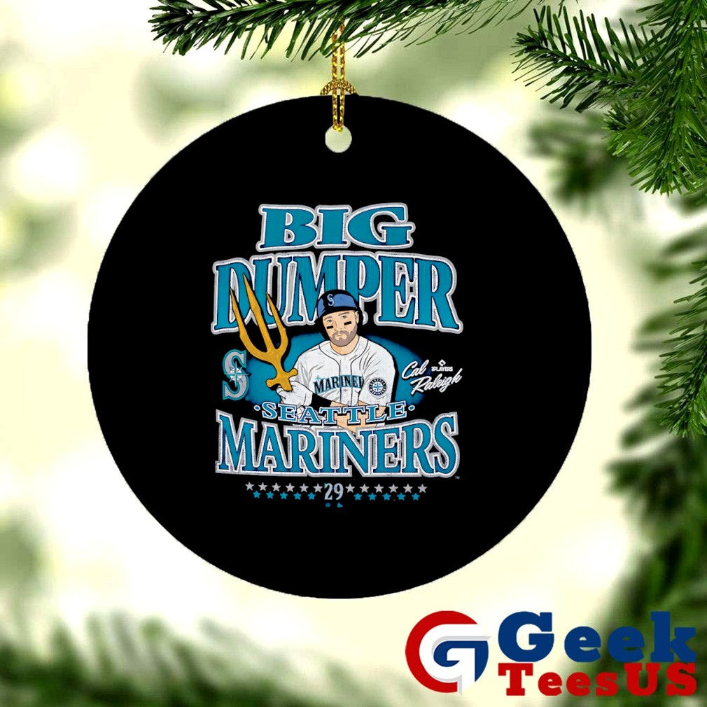 Big Dumper Cal Raleigh Seattle Mariners MLB signature shirt Unisex , , , Long Sleeve Tee