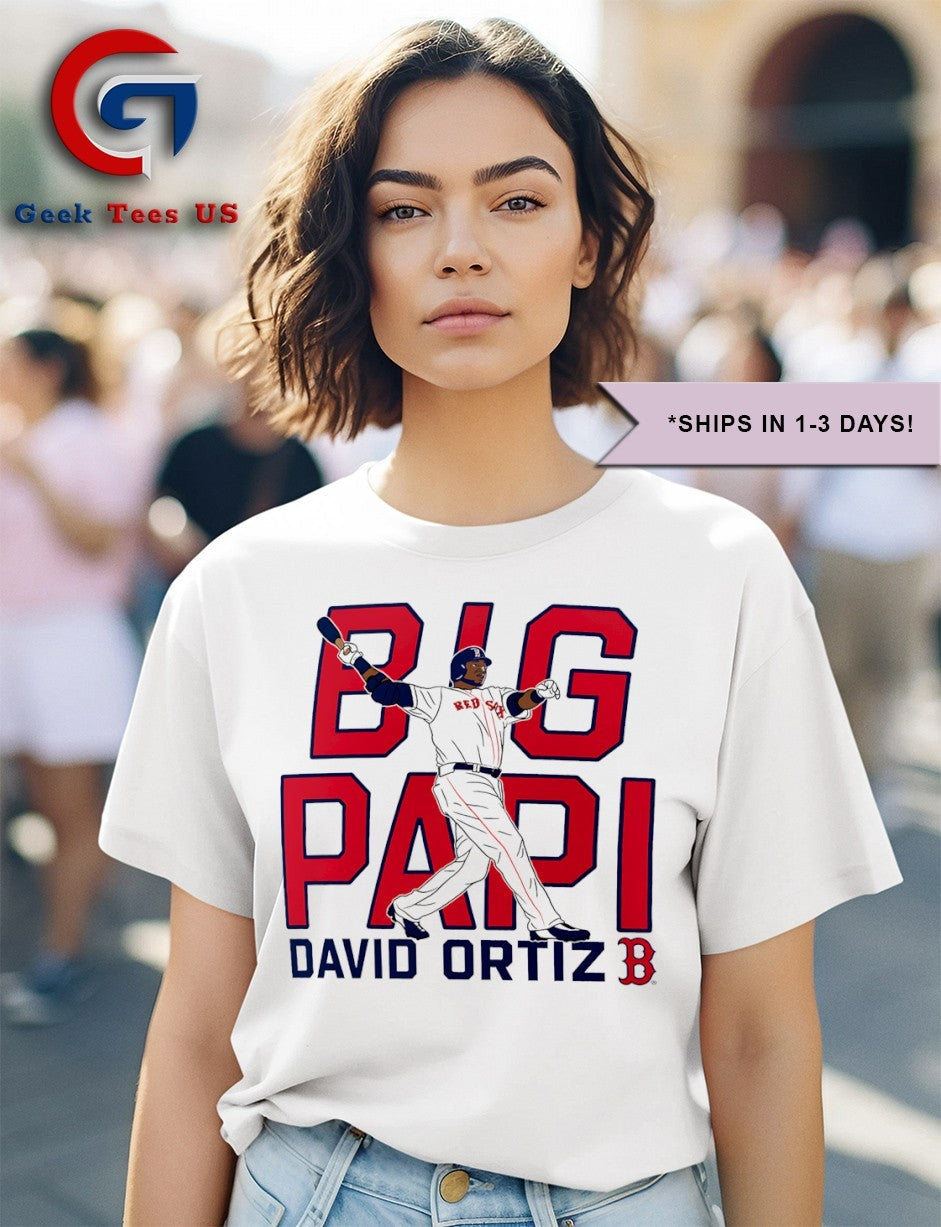 Big Papi David Ortiz Boston Red Sox baseball Cooperstown 2025 shirt Unisex , , , Long Sleeve Tee