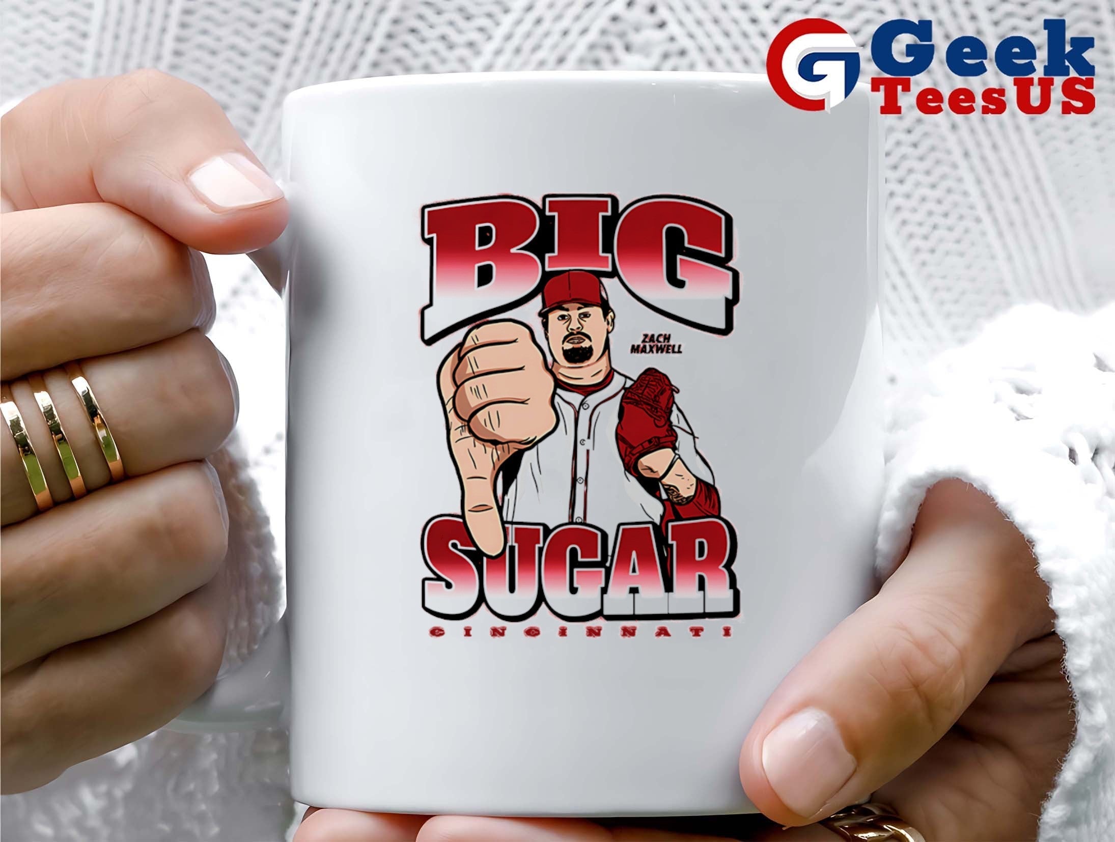 Big Sugar Zach Maxwell Cincinnati Reds baseball shirt Unisex , , , Long Sleeve Tee