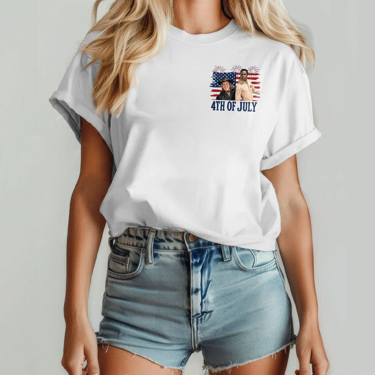 Blazing Saddles Where The White Women At On The Fourth Of July T Shirt