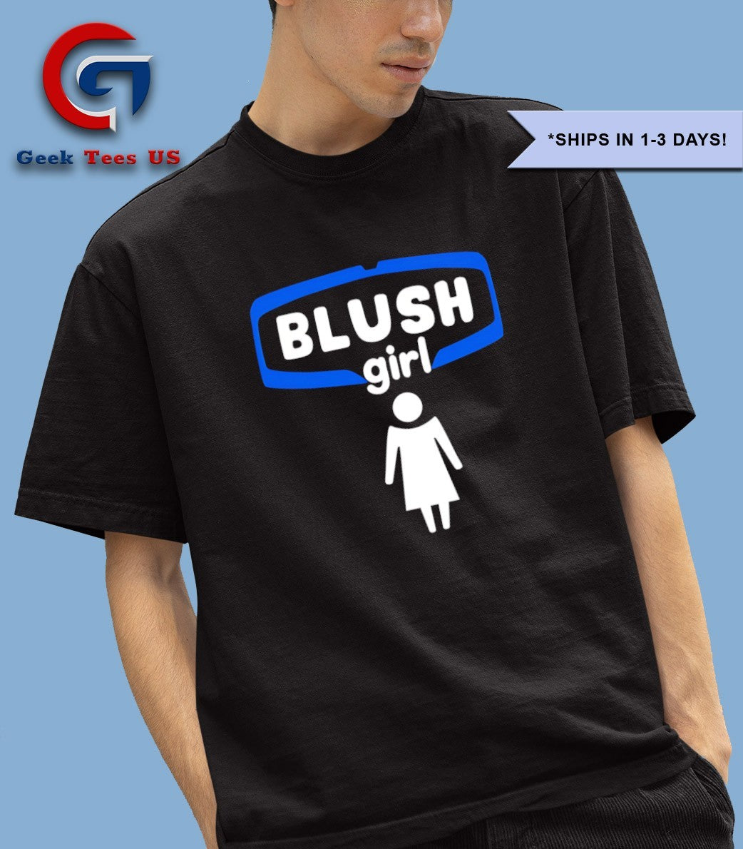 Blush girl icon shirt Unisex , , , Long Sleeve Tee