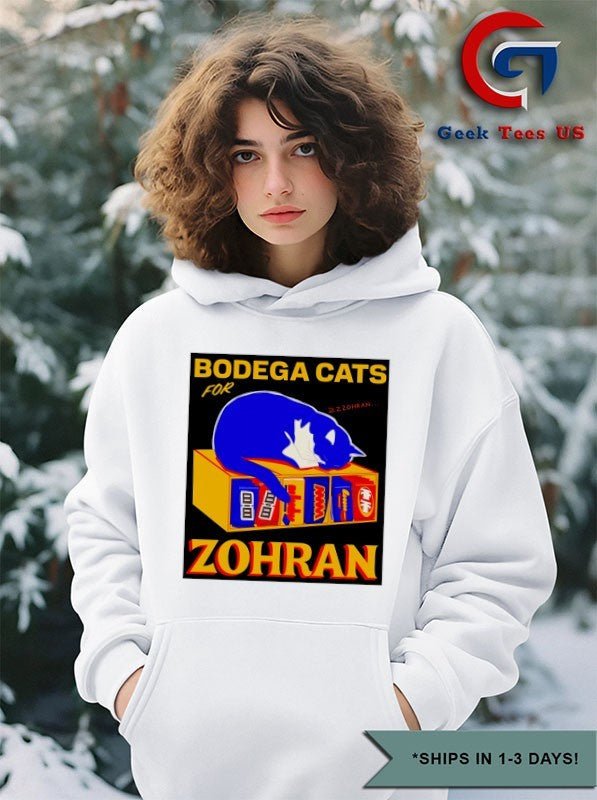 Bodega Cats For Zohran Mamdani 2025 shirt Unisex , , , Long Sleeve Tee