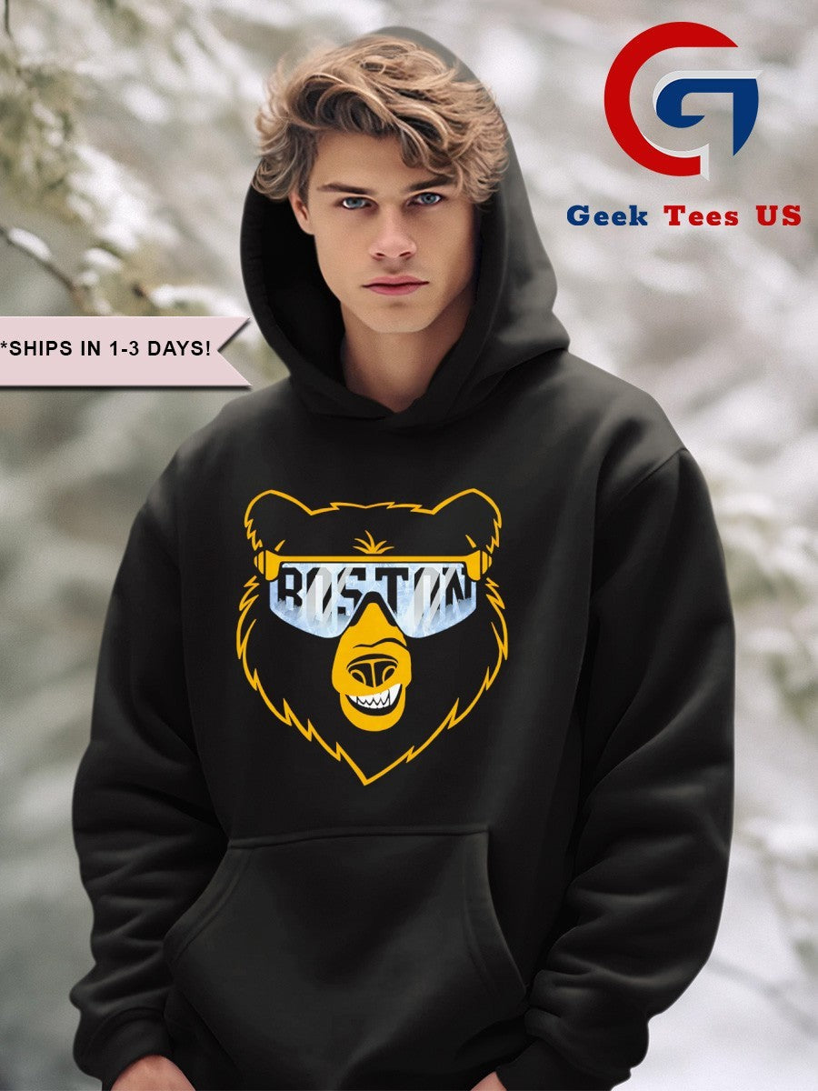 Boston Sunglasses Bear shirt Unisex , , , Long Sleeve Tee
