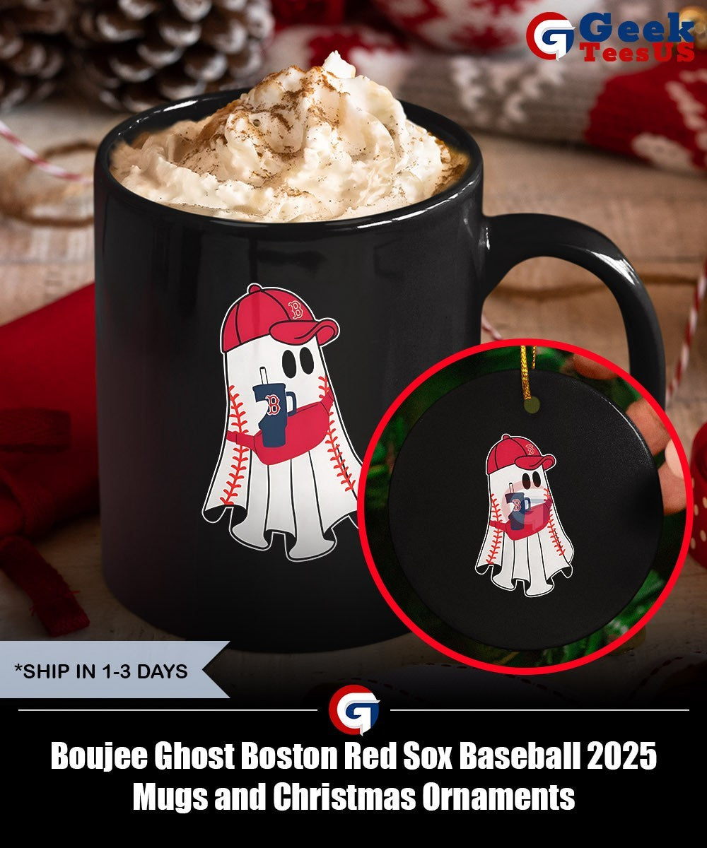 Boujee Ghost Boston Red Sox Baseball 2025 shirt Unisex , , , Long Sleeve Tee