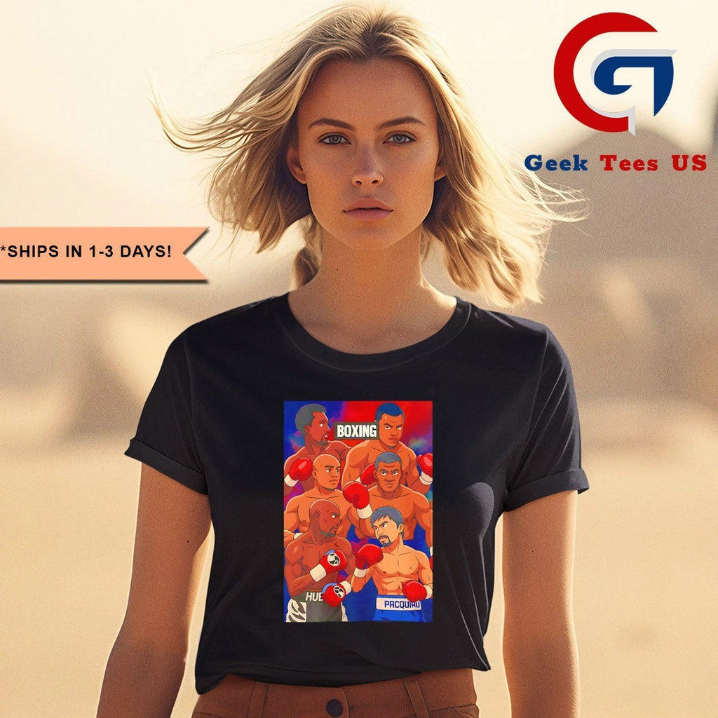 Boxing inspired graphic shirt Unisex , , , Long Sleeve Tee