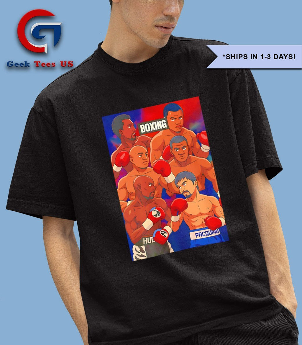 Boxing inspired graphic shirt Unisex , , , Long Sleeve Tee