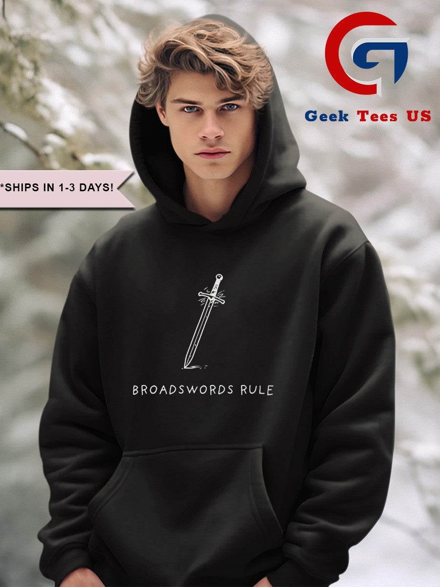 Broadswords rule sword shirt Unisex , , , Long Sleeve Tee