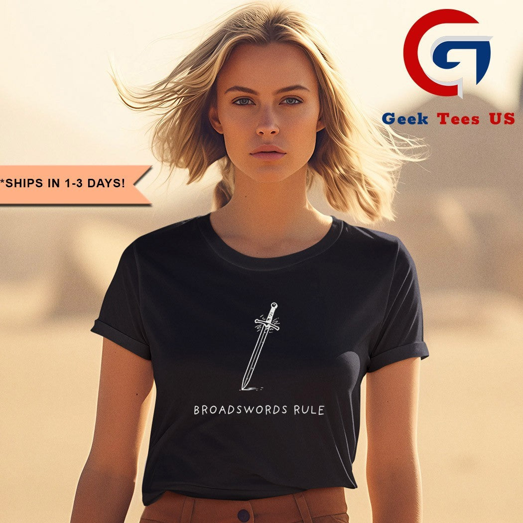 Broadswords rule sword shirt Unisex , , , Long Sleeve Tee