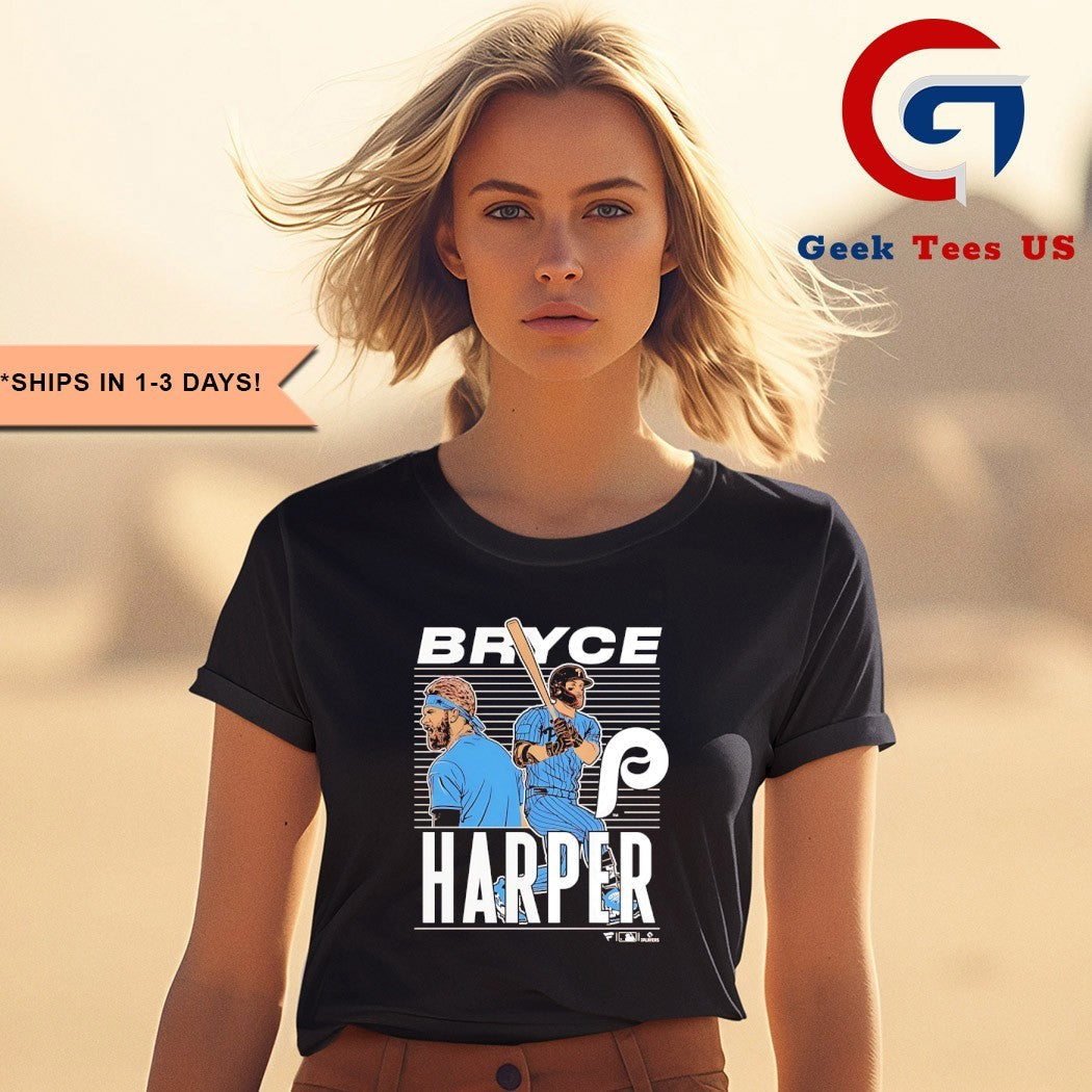 Bryce Harper Philadelphia Phillies MLB 2025 shirt Unisex , , , Long Sleeve Tee