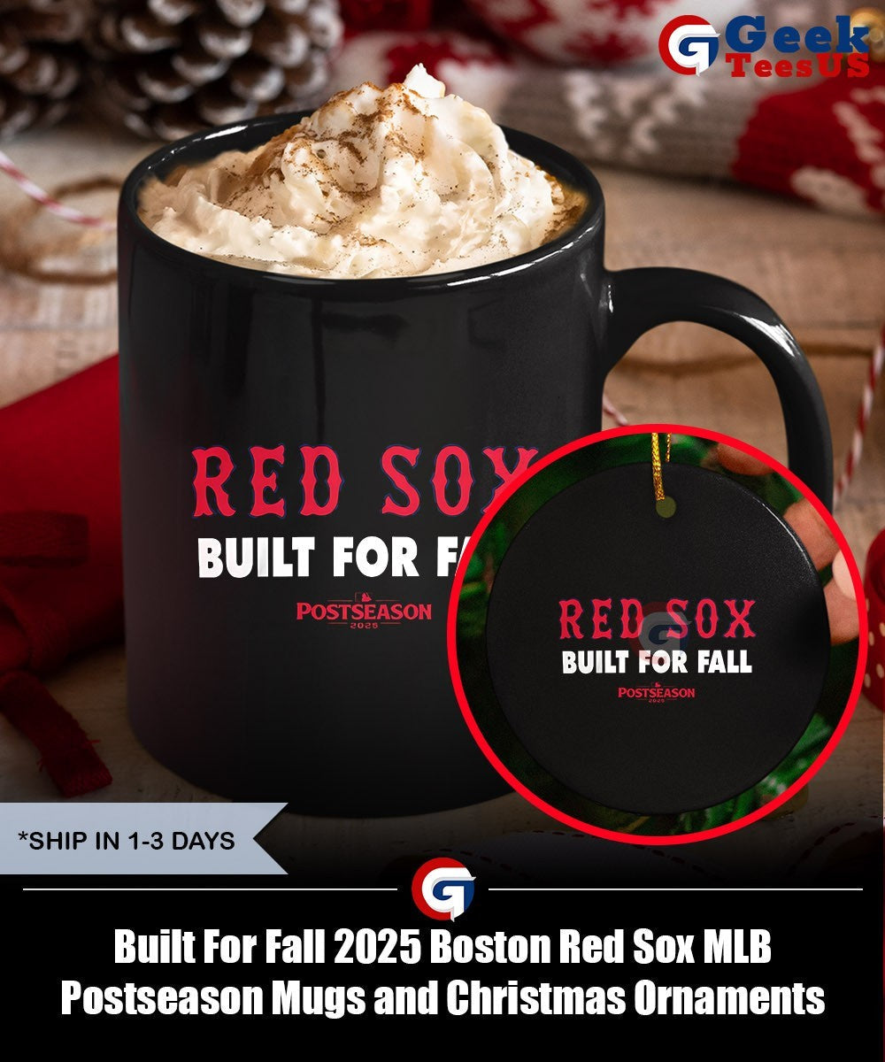 Built For Fall 2025 Boston Red Sox MLB Postseason shirt Unisex , , , Long Sleeve Tee