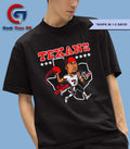 CJ Stroud Houston Texans MLB State Map caricature shirt Unisex , , , Long Sleeve Tee