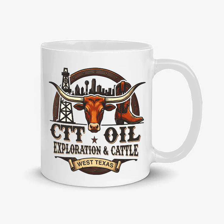 CTT Oil Exploration & Cattle Landman Mug