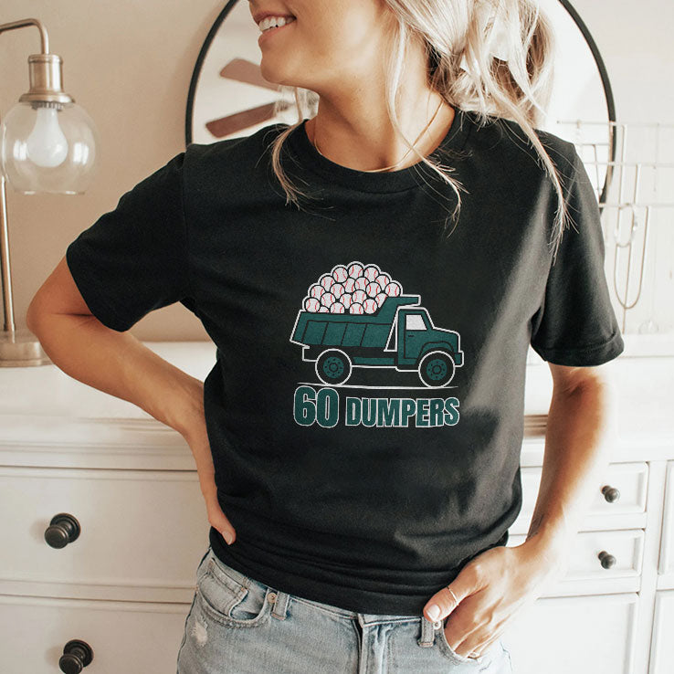 Seattle Mariners Cal Raleigh Big Dumper 60 Dumpers Historic Season Baseball Shirt