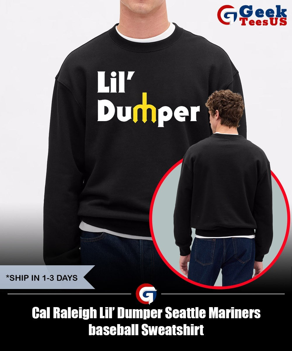 Cal Raleigh Lil’ Dumper Seattle Mariners baseball shirt Unisex , , , Long Sleeve Tee
