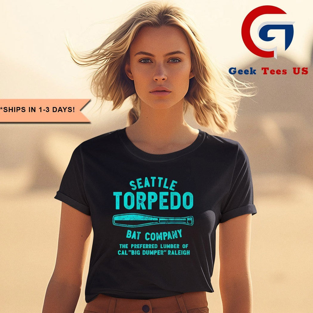 Cal Raleigh Seattle Torpedo Bat Company Seattle Mariners MLB shirt Unisex , , , Long Sleeve Tee