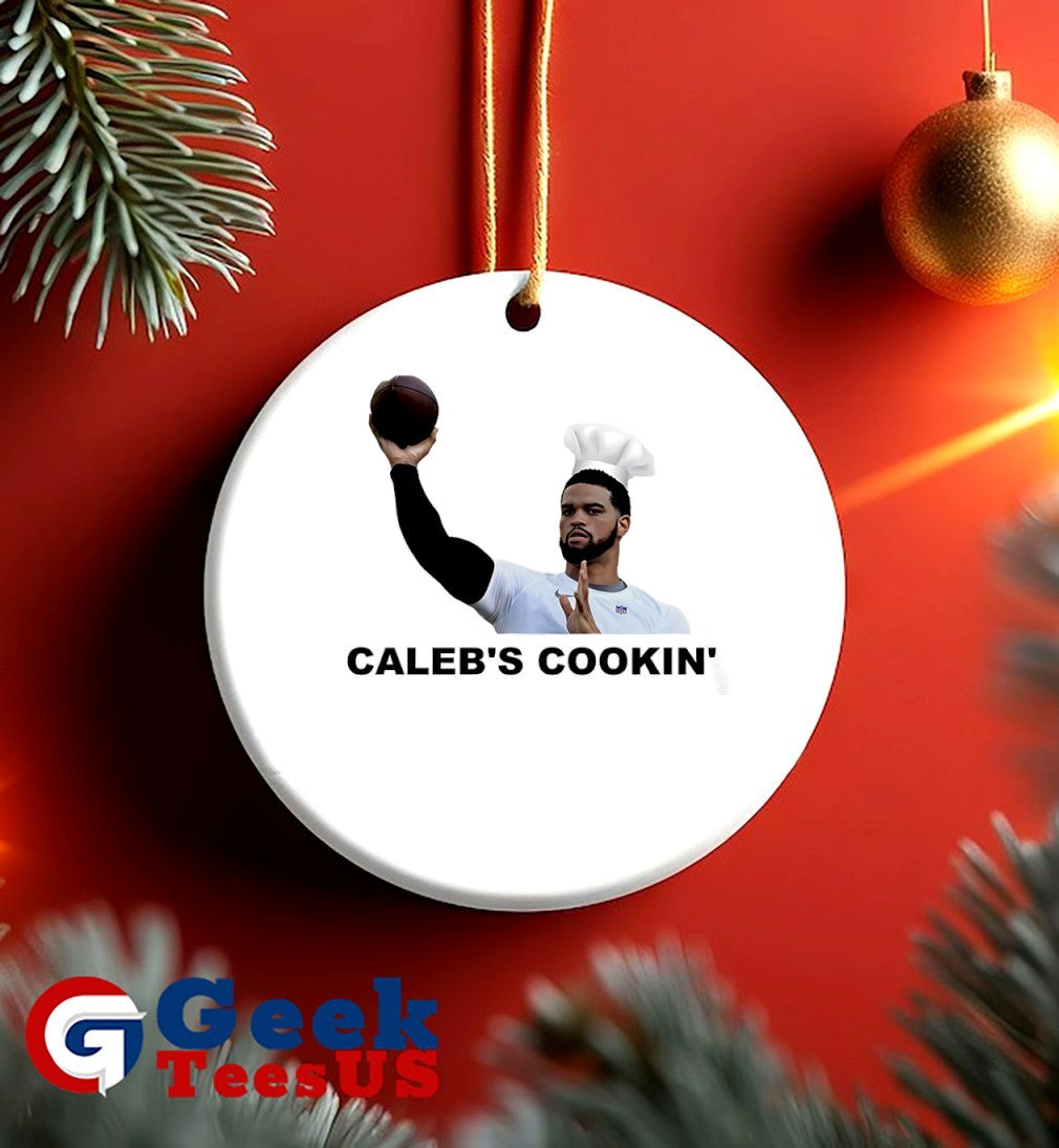 Caleb Williams Caleb’s Cookin’ meme shirt Unisex , , , Long Sleeve Tee