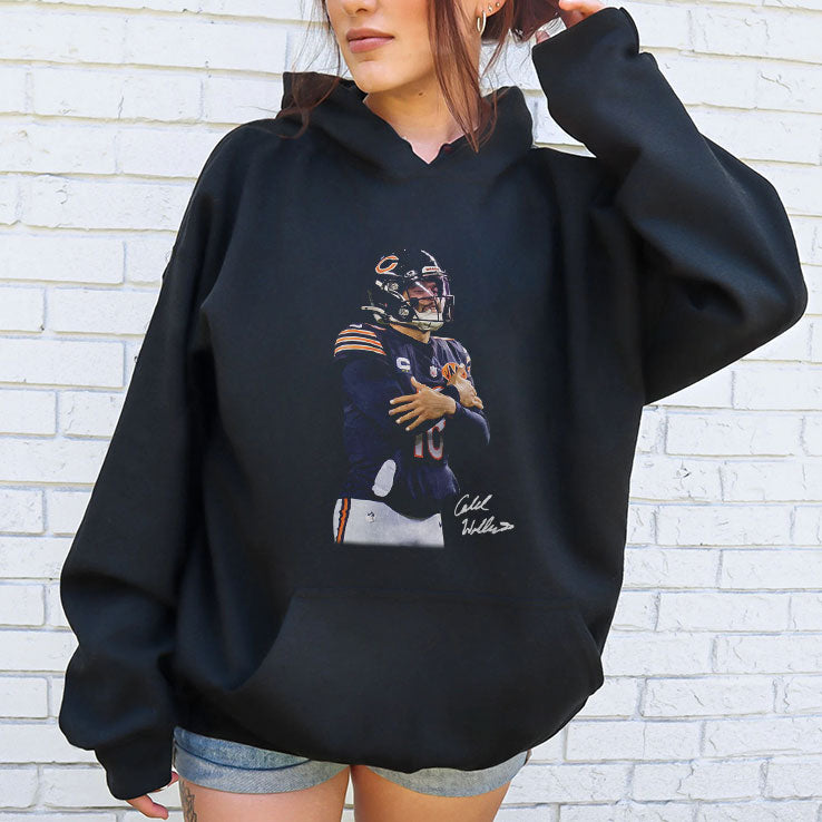 Caleb Williams Cold Chicago Football Shirt