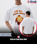 Call me Papa Bear shirt Unisex , , , Long Sleeve Tee