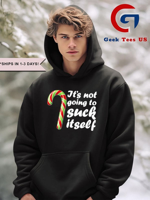 Candy cane it’s not going to suck itself Christmas shirt Unisex , , , Long Sleeve Tee