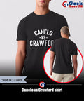 Canelo vs Crawford shirt Unisex , , , Long Sleeve Tee