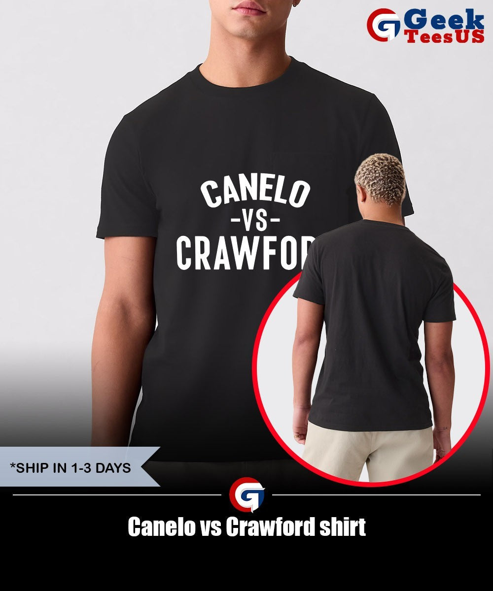 Canelo vs Crawford shirt Unisex , , , Long Sleeve Tee