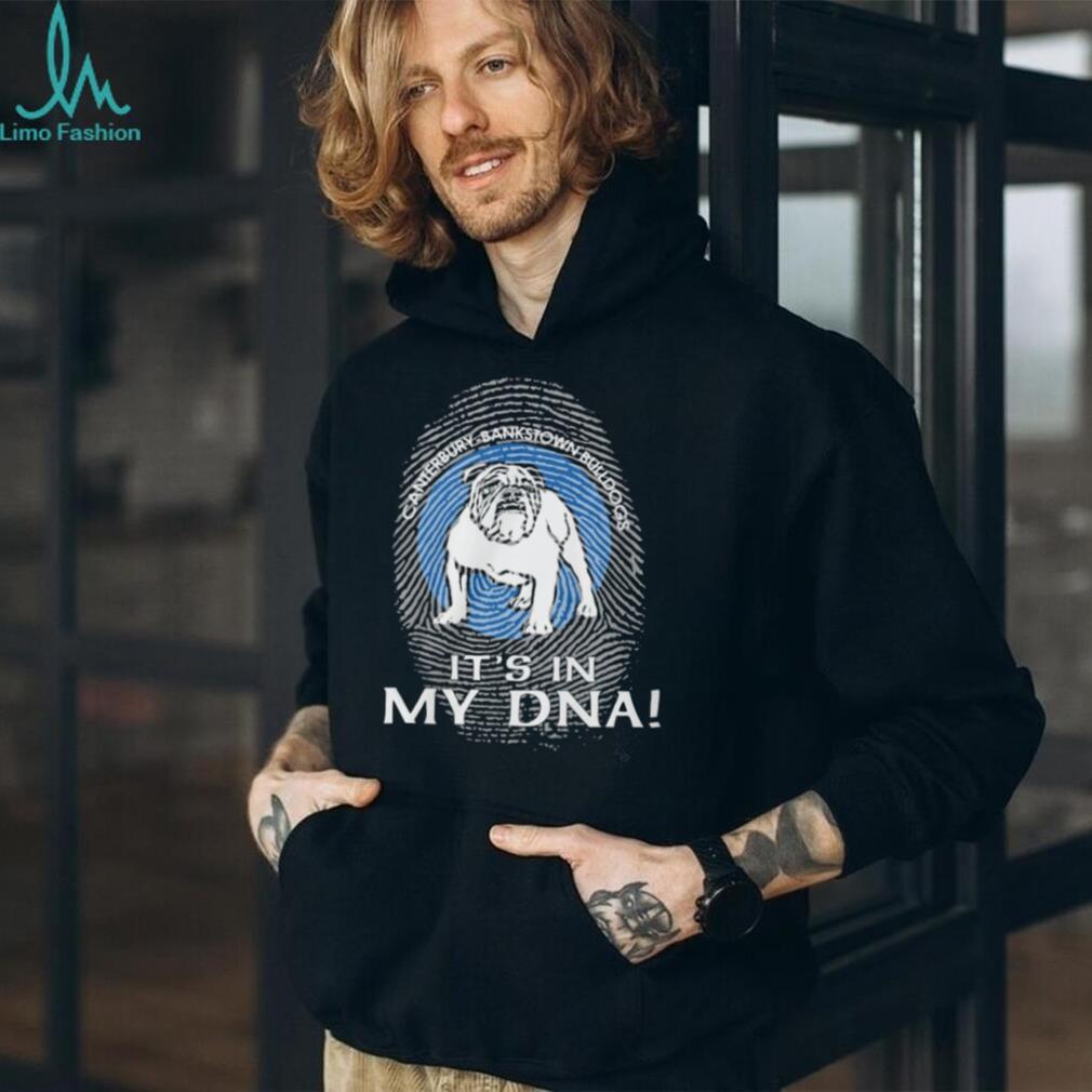 Canterbury Bankstown Bulldogs “It’s In My DNA” Fingerprint Rugby T Shirt
