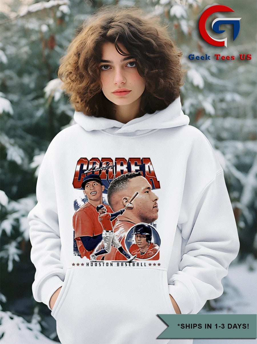 Carlos Correa Houston Astros MLB graphic shirt Unisex , , , Long Sleeve Tee