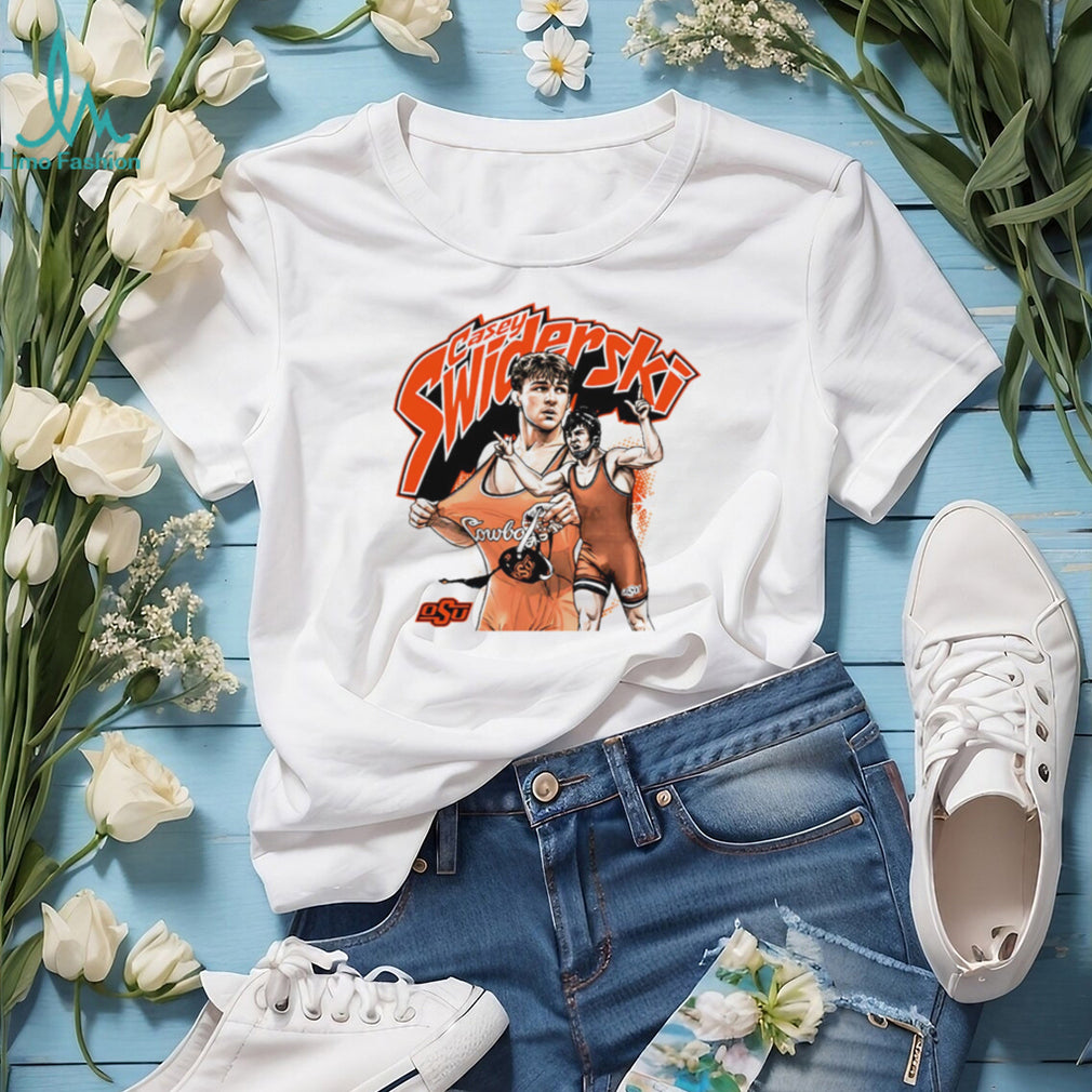 Casey Swiderski Oklahoma State Wrestling Graphic T Shirt