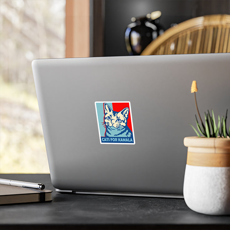 Cats For Kamala Sticker