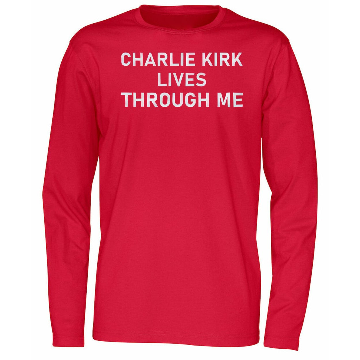 Charlie Kirk Lives Through Me Shirt