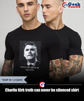 Charlie Kirk truth can never be silenced shirt Unisex , , , Long Sleeve Tee