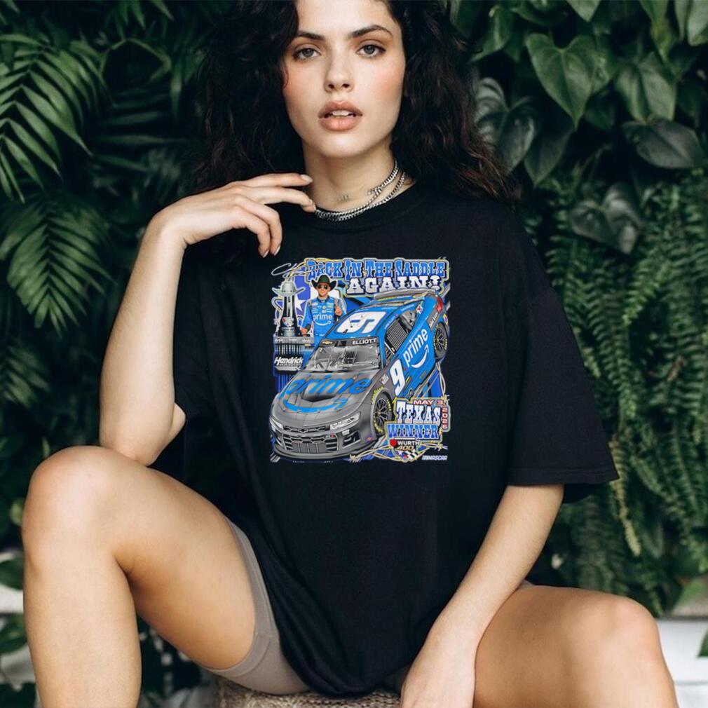 Chase Elliott NASCAR Texas Winner 2024 Back in the Saddle Racing T Shirt