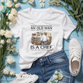 Chef Old Man Sixties Cooking Professional Kitchen Shirt