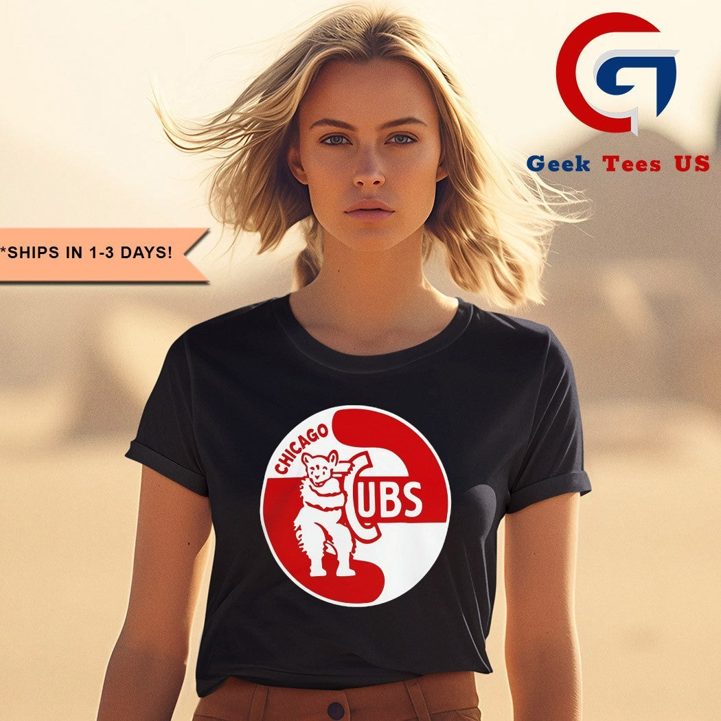 Chicago Cubs 1933 MLB Heritage logo shirt Unisex , , , Long Sleeve Tee