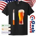 Cigarette’s and Beer shirt Unisex , , , Long Sleeve Tee