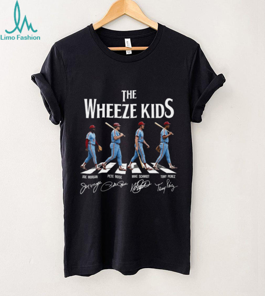 Cincinnati Reds Big Red Machine Retro Wheeze Kids Baseball Legends Fans Shirt